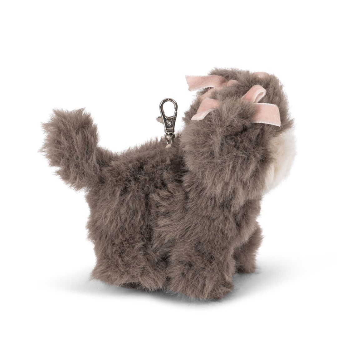 Konges Sløjd Animal Bag Charm Grey Cat-One Size