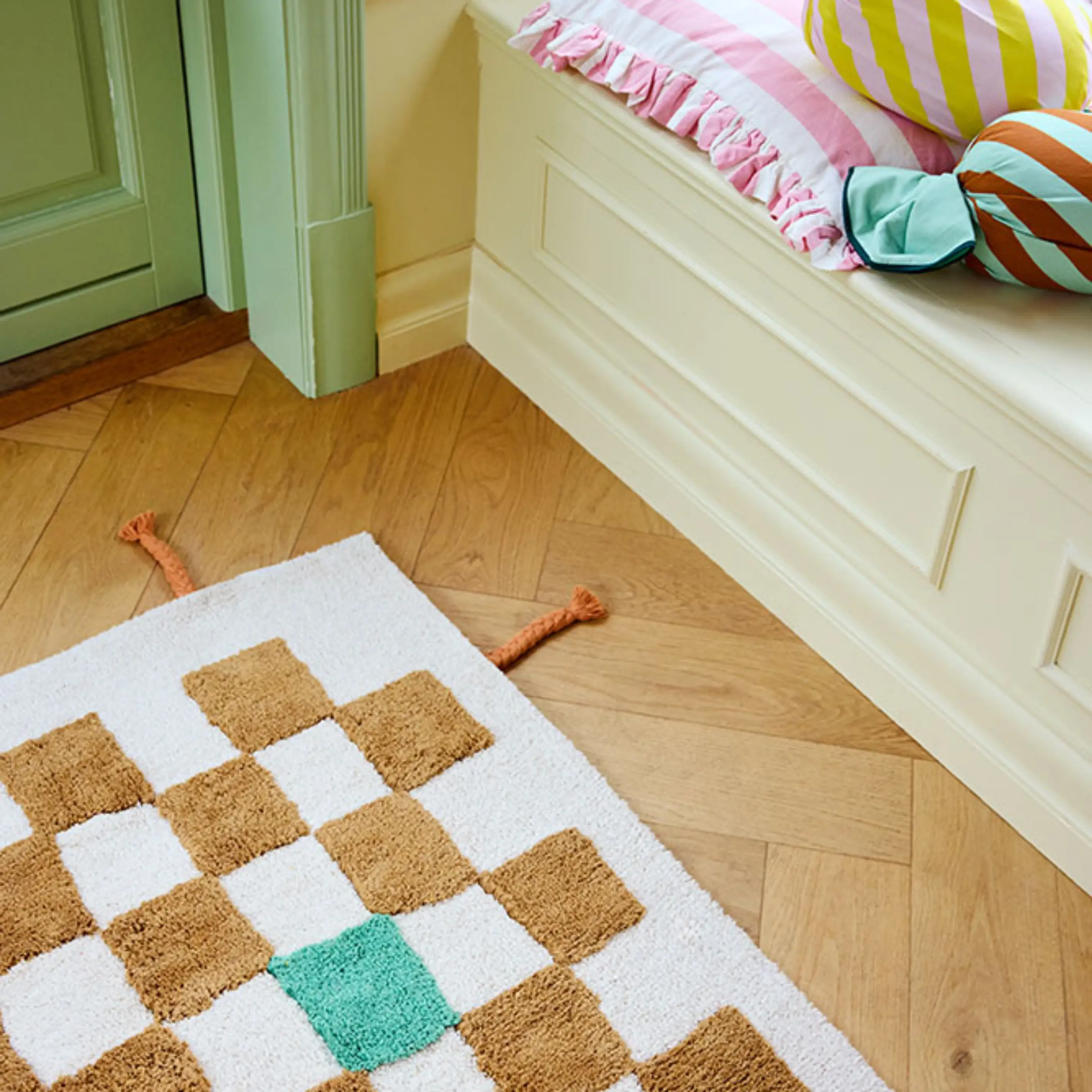Kids Concept matto ruudullinen PIPPI