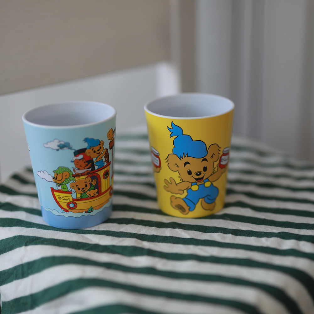 Right Start Nalle, Nallekarhu, Tumbler muki, keltainen