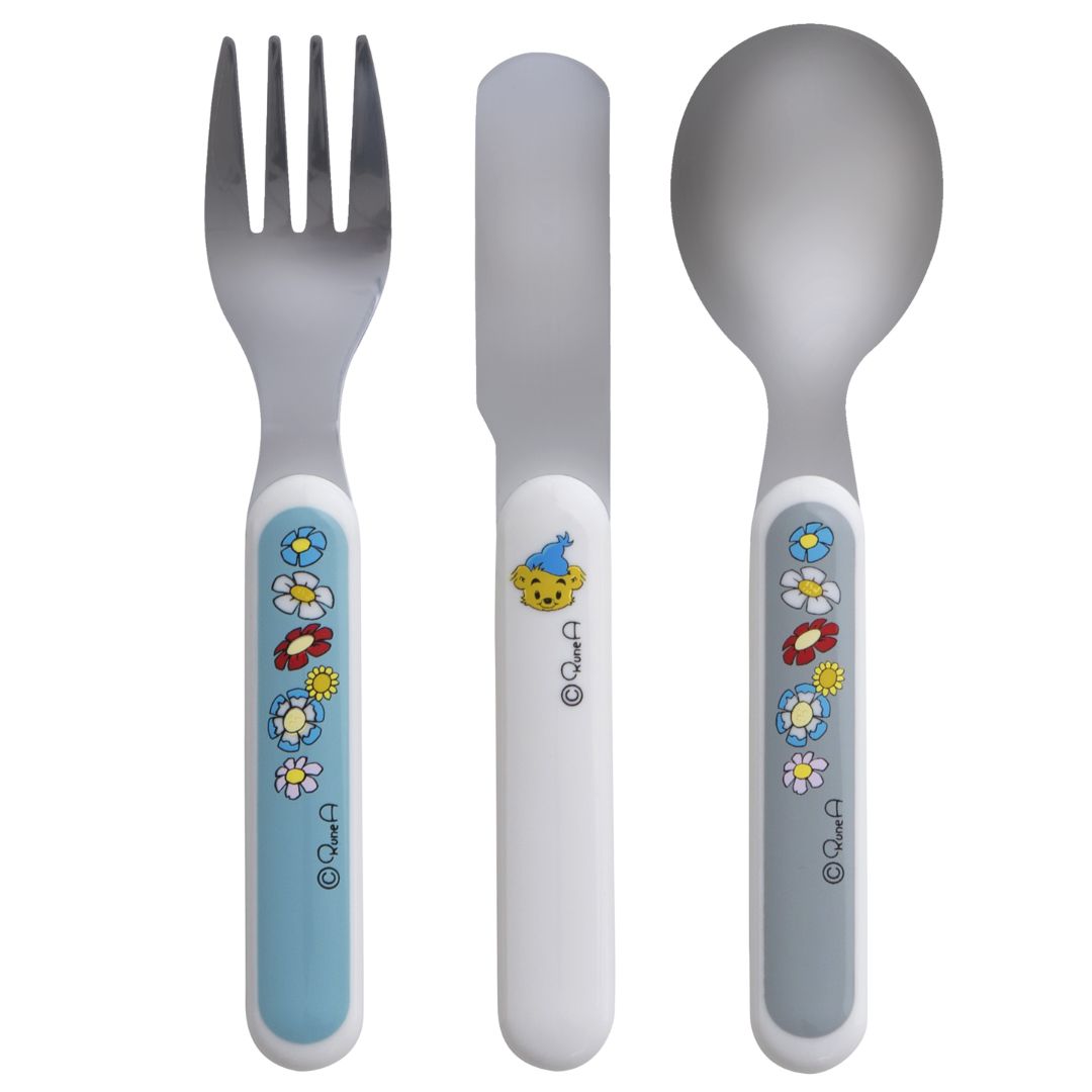 Rätt Start Teddy Bear Balloon Lasten ruokailuvälineet