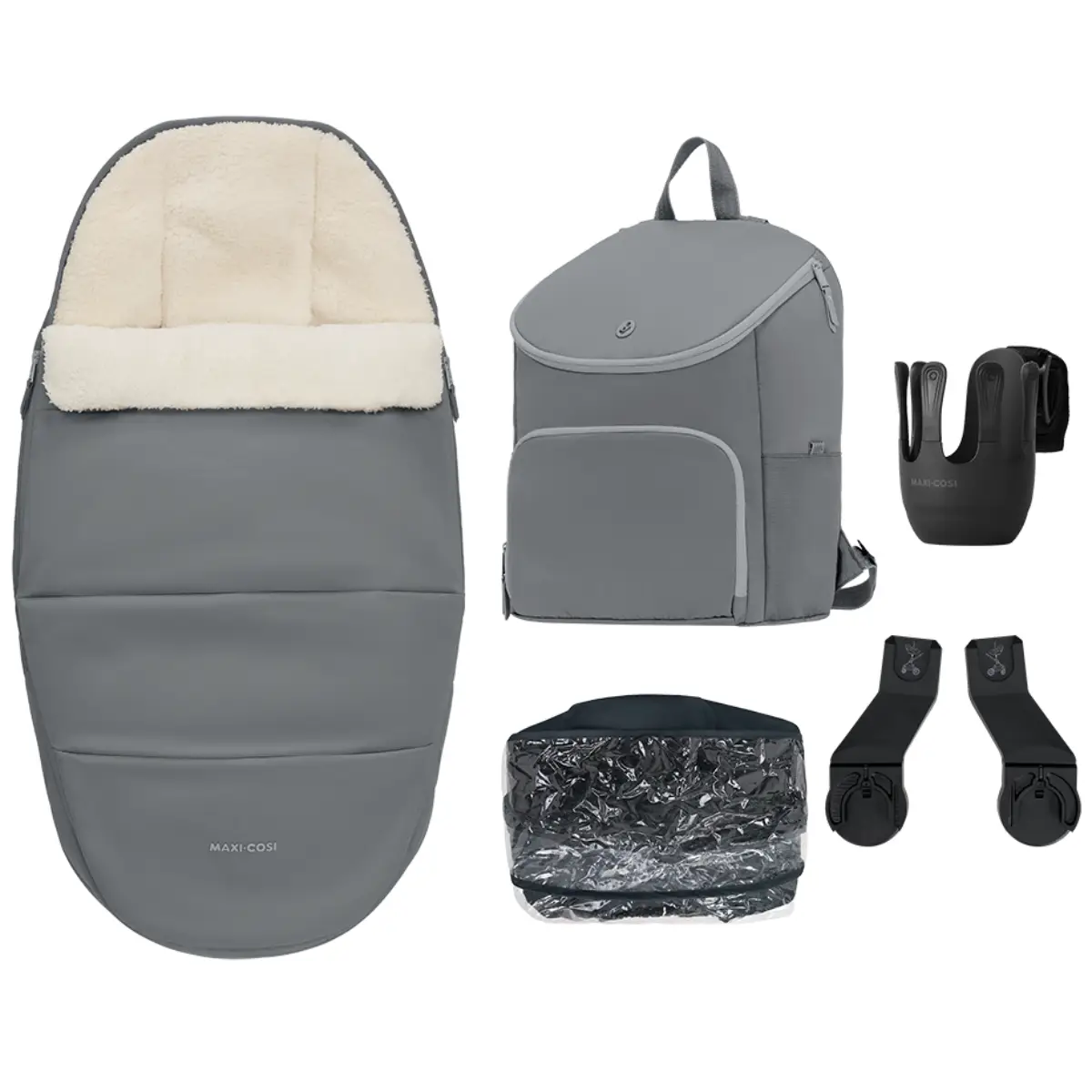 Maxi-Cosi Oxford +-lisävarustesetti, Moon Graphite
