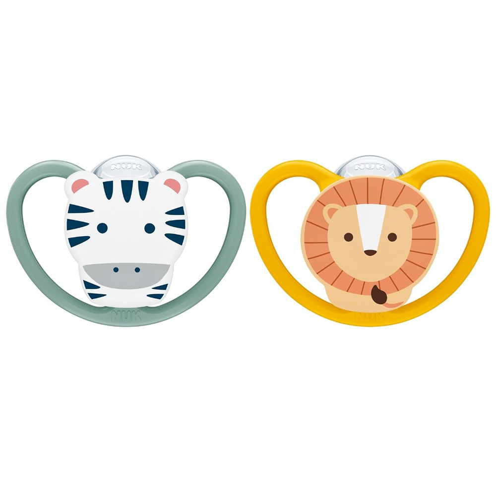 NUK Perfect Match Air Tutti Zebra/Lion 18 kk+