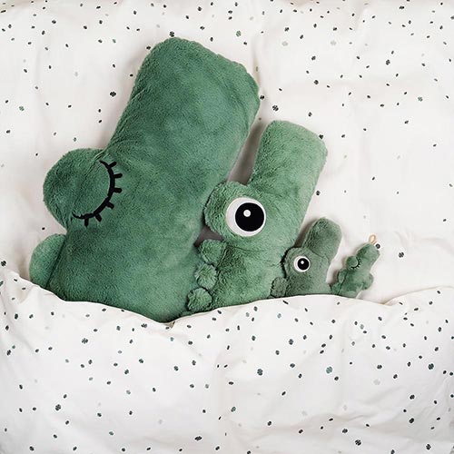 Done by Deer Pieni helistin Croco Green