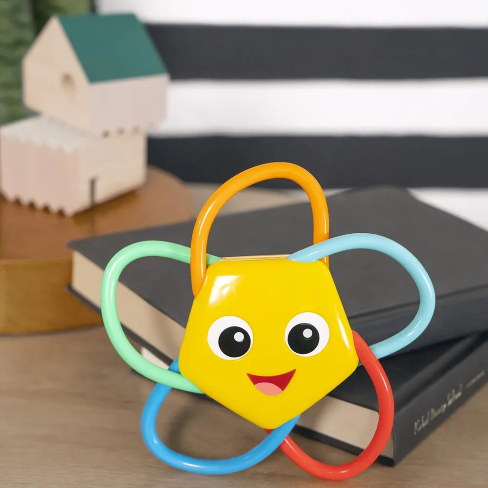Baby Einstein Soothing Star Teether & Rattle -lelu rauhoittava tähti