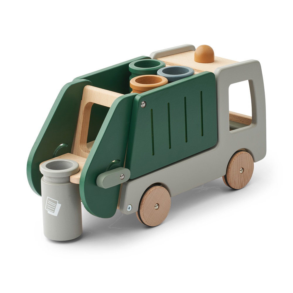 Liewood Irina Recycling Truck Garden vihreä monisekoitus