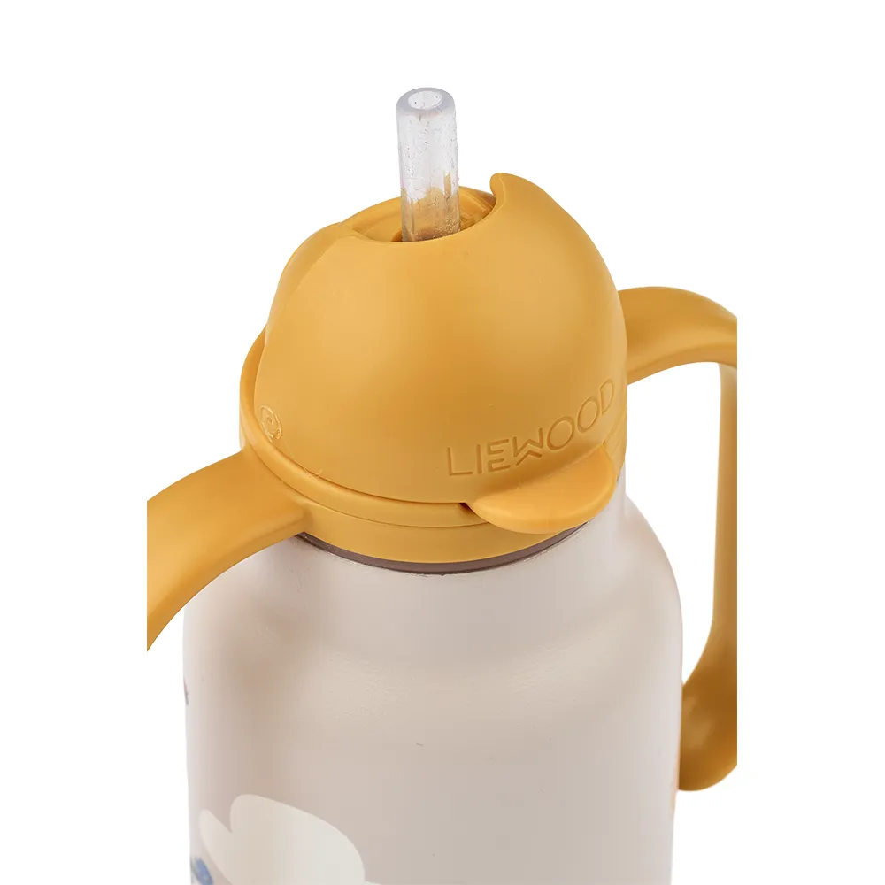 Liewood Kimmie vesipullo 250 ml Around the world / Sandy 2621