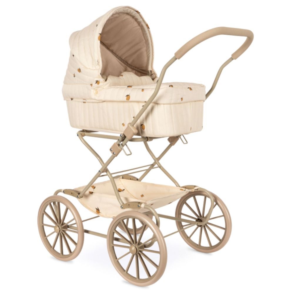 Konges Sløjd Doll Pram Lemon- One Size