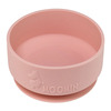Rätt Start Mumin Silikonikulho imukupilla Rosehip Pink