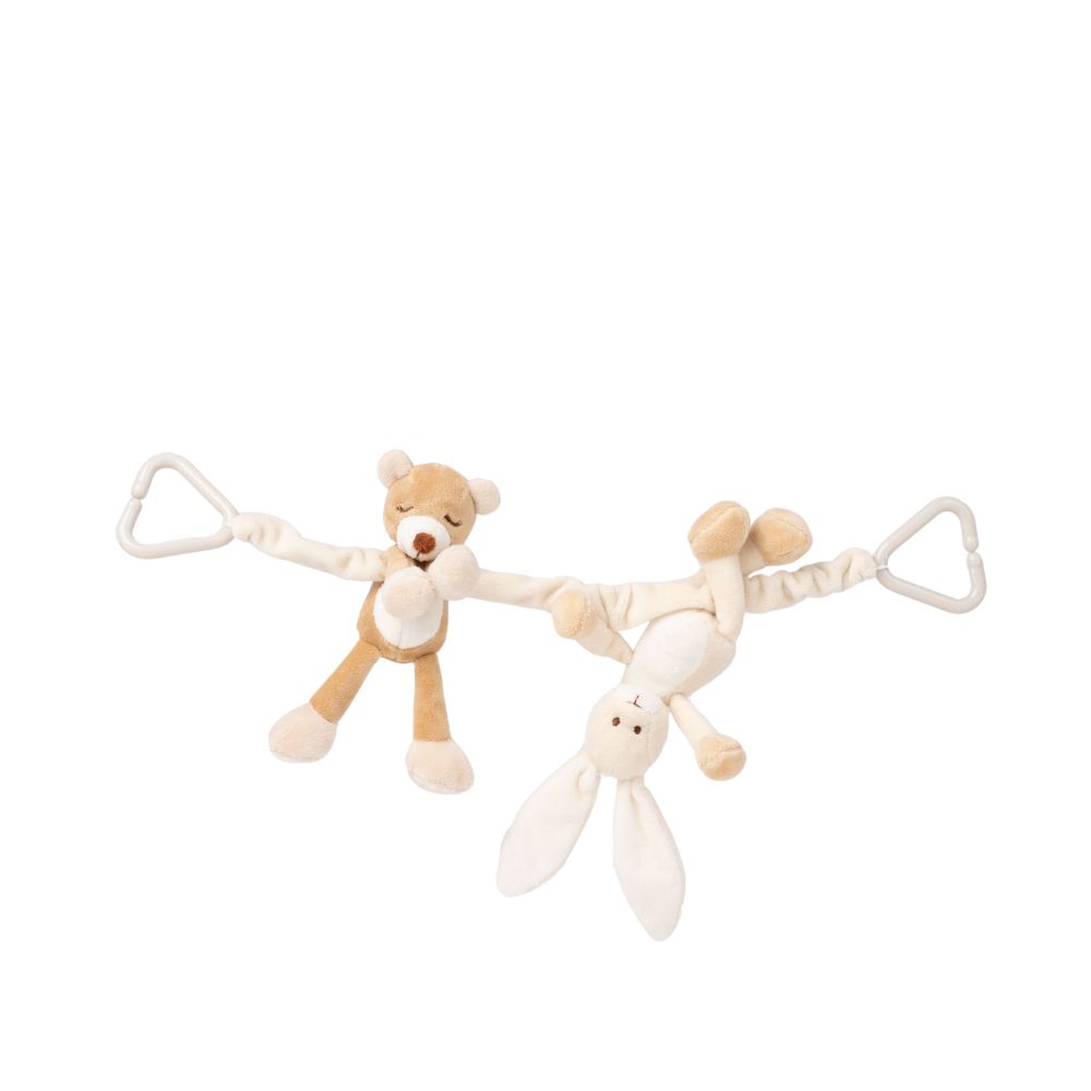 Teddykompaniet Diinglisar Vaunulelu Nalle & Kani