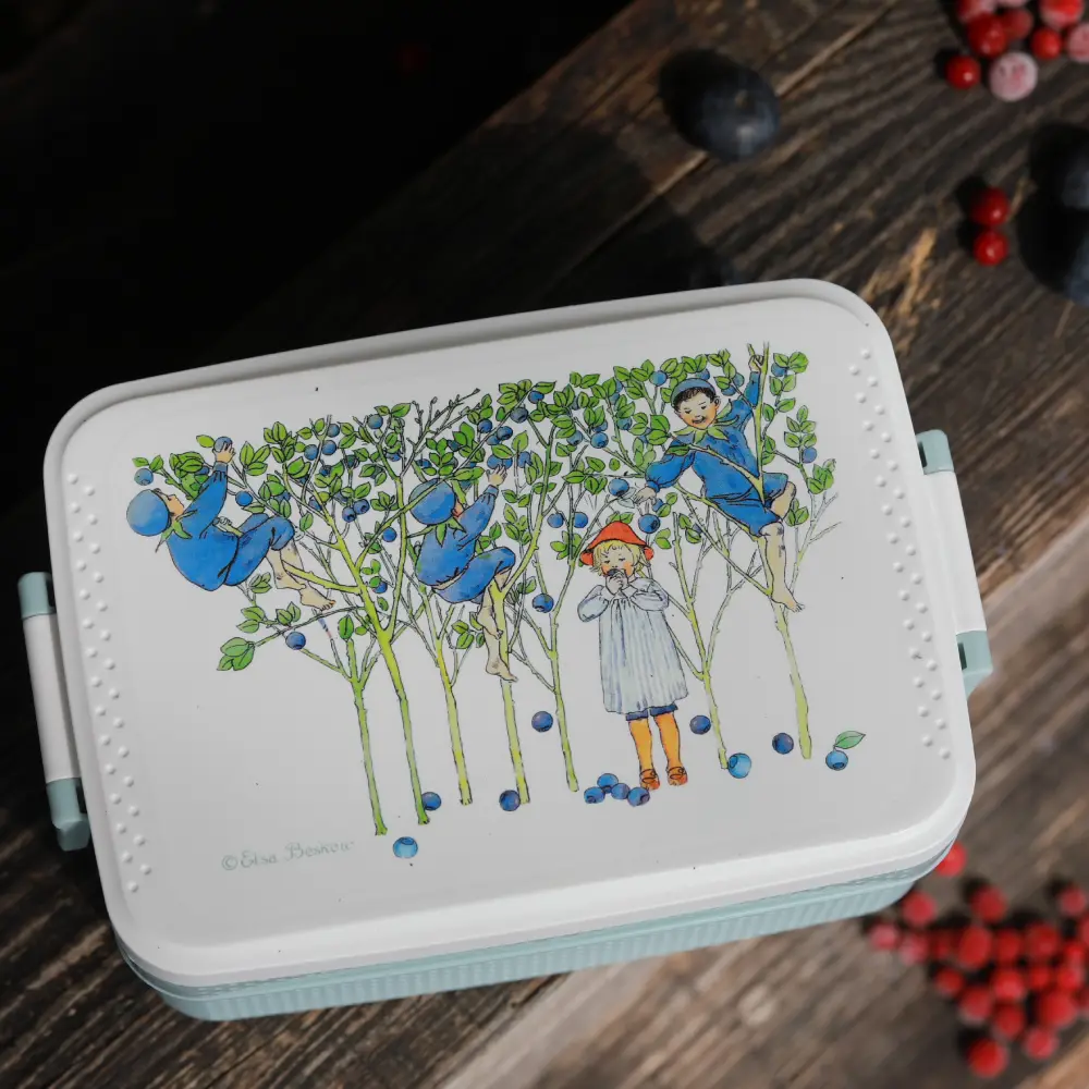 Rätt Start Beskow Putte mustikkametsässä lounaslaatikko