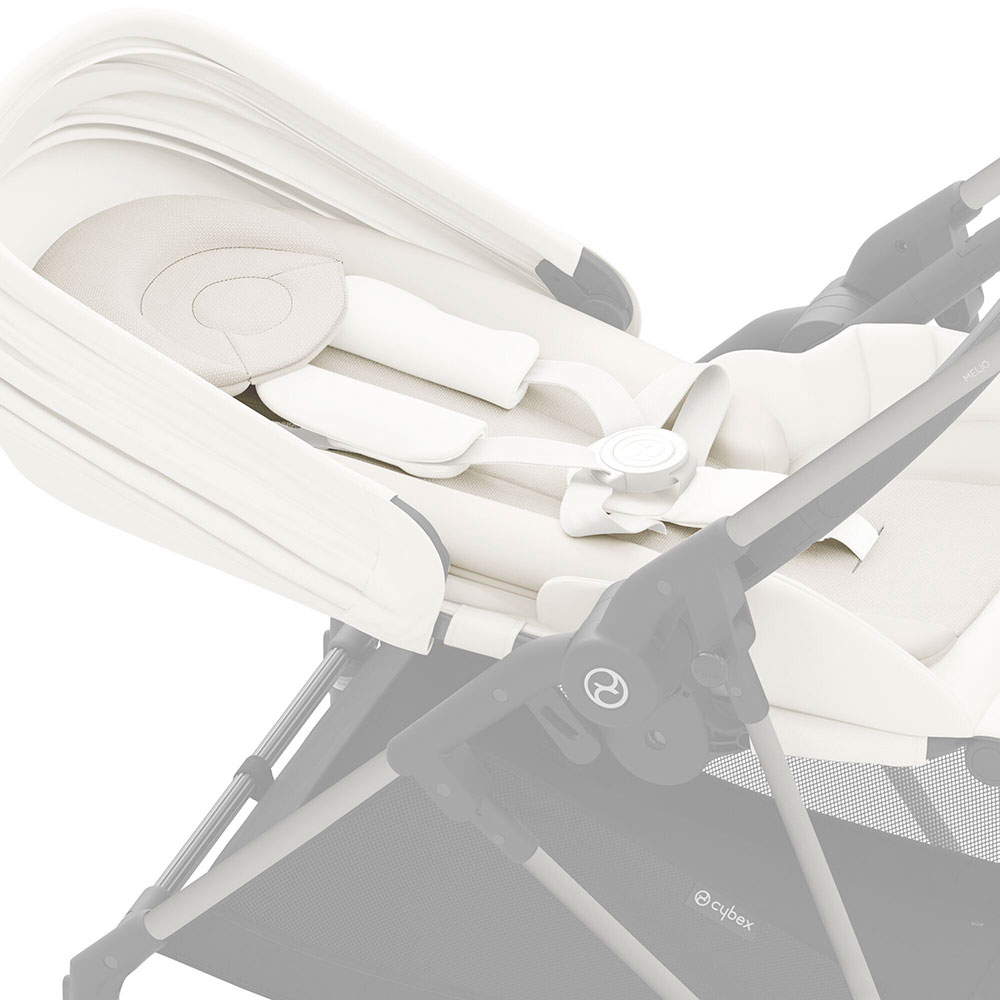Cybex Newborn Nest istuintyyny Valkoinen
