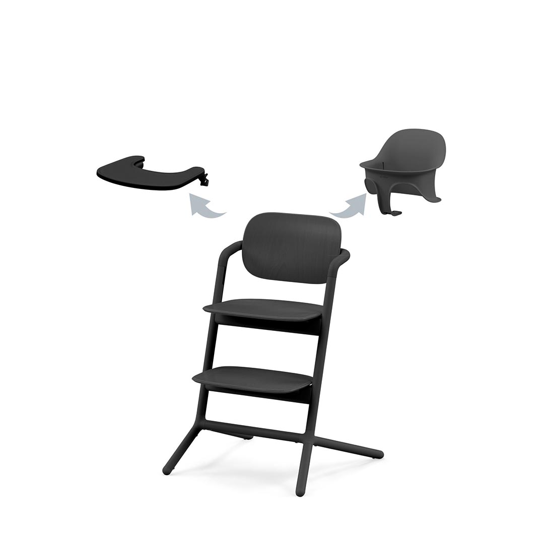 Cybex LEMO 3in1 SET Upea musta 