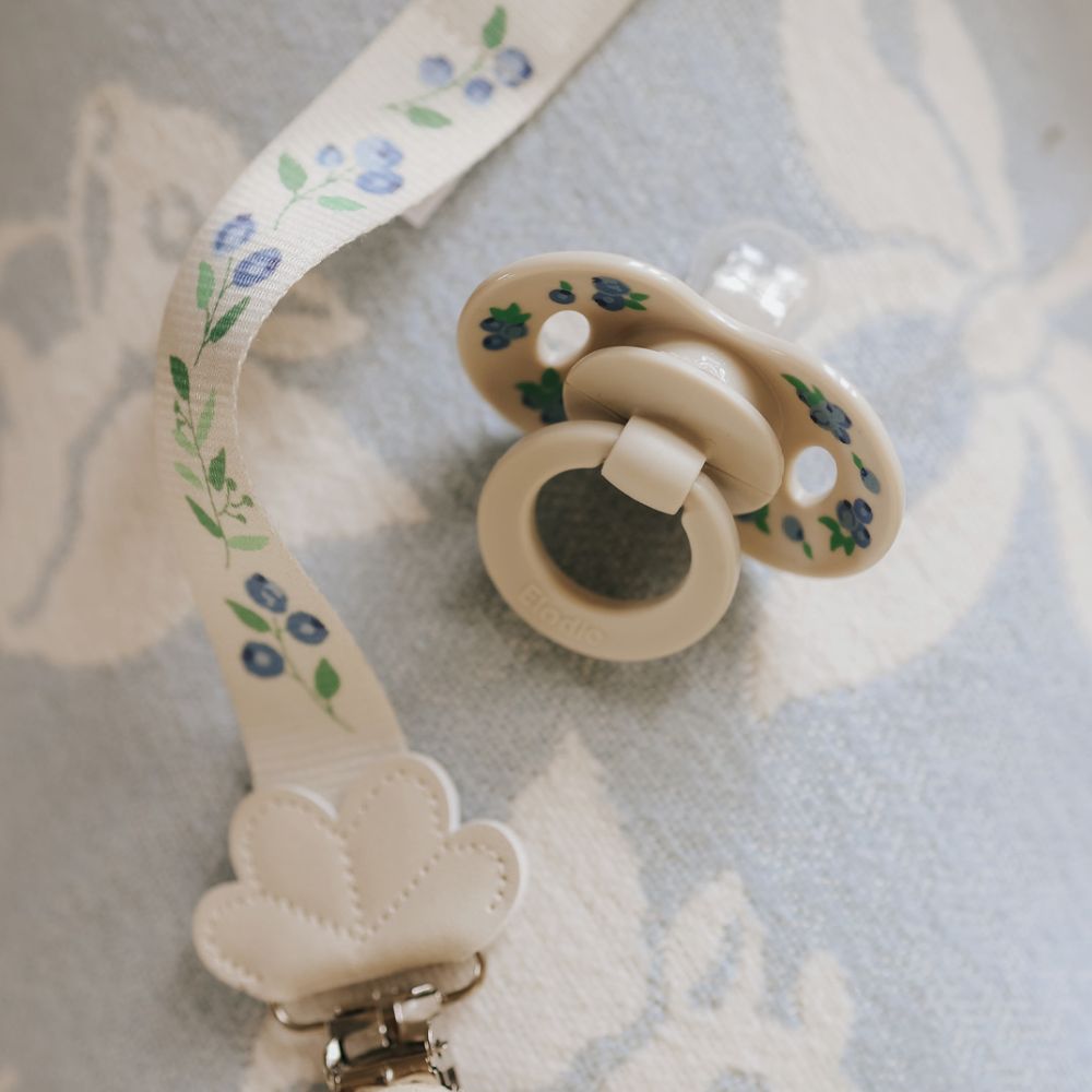 Elodie Details Jacquard-peitto Blueberry Blue