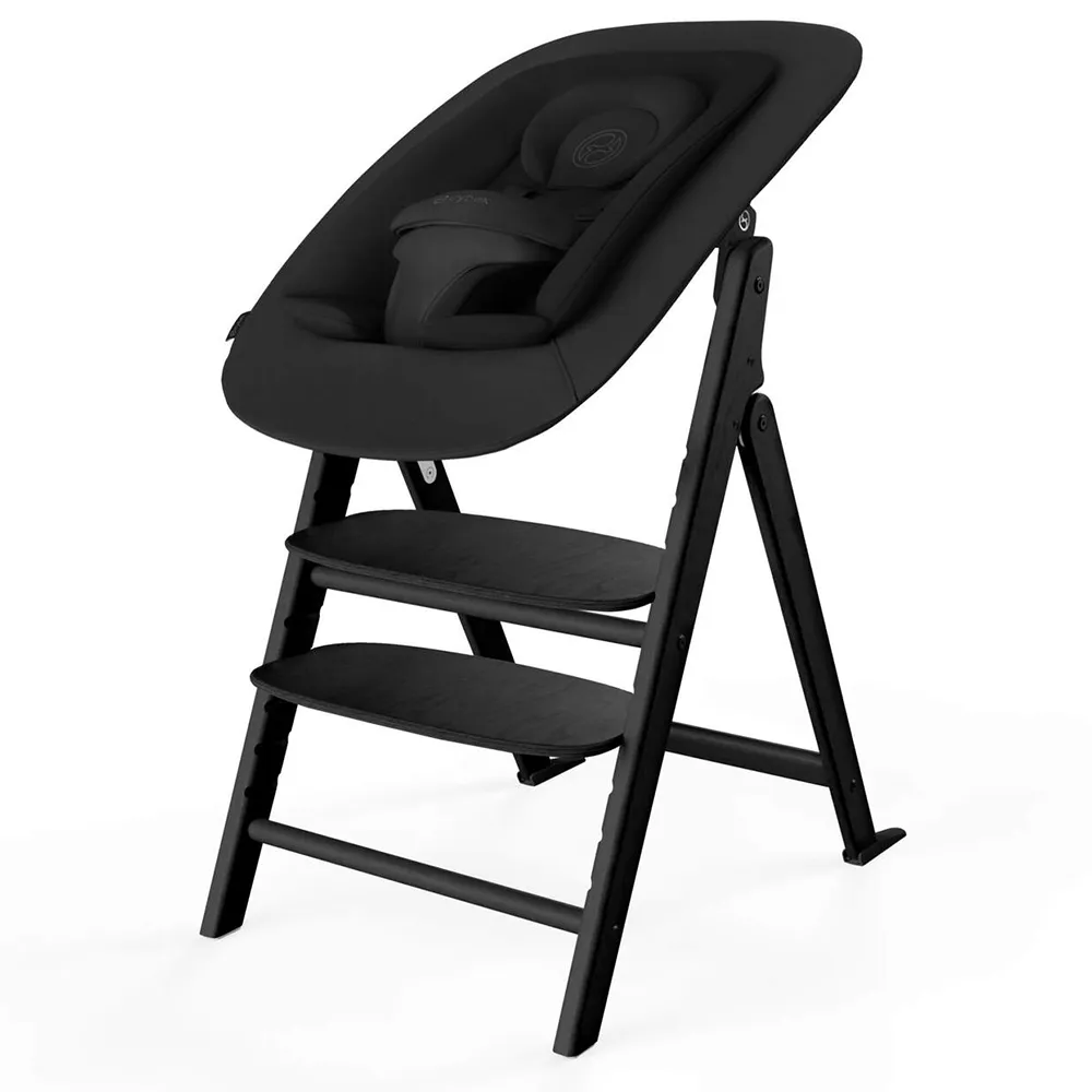 Cybex Click & Fold Ruokailutuoli 4-in-1 Stunning Black