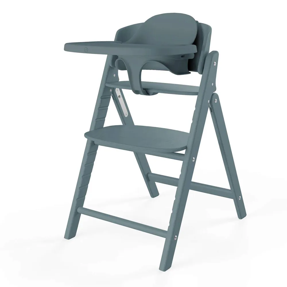 Cybex Click & Fold Ruokailutuoli 3-in-1 Stone Blue