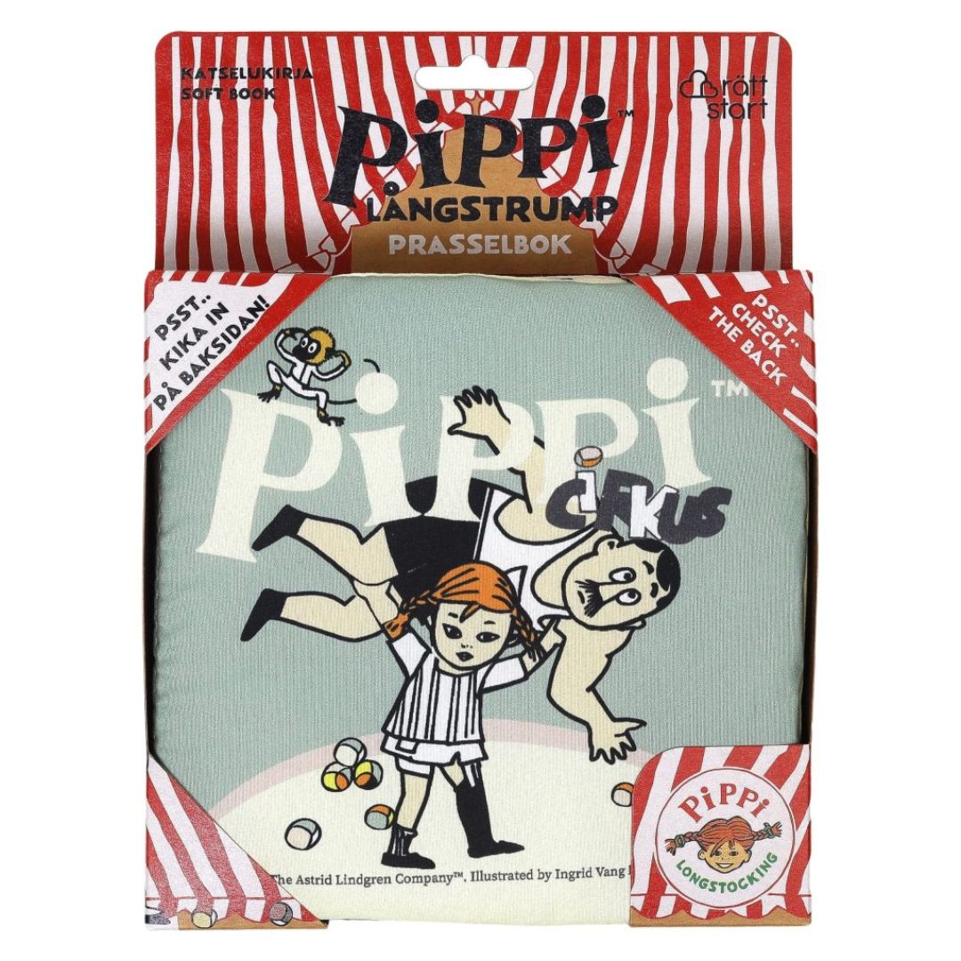 Rätt Start Pippi Cirkus Prasselbok Prasselbok