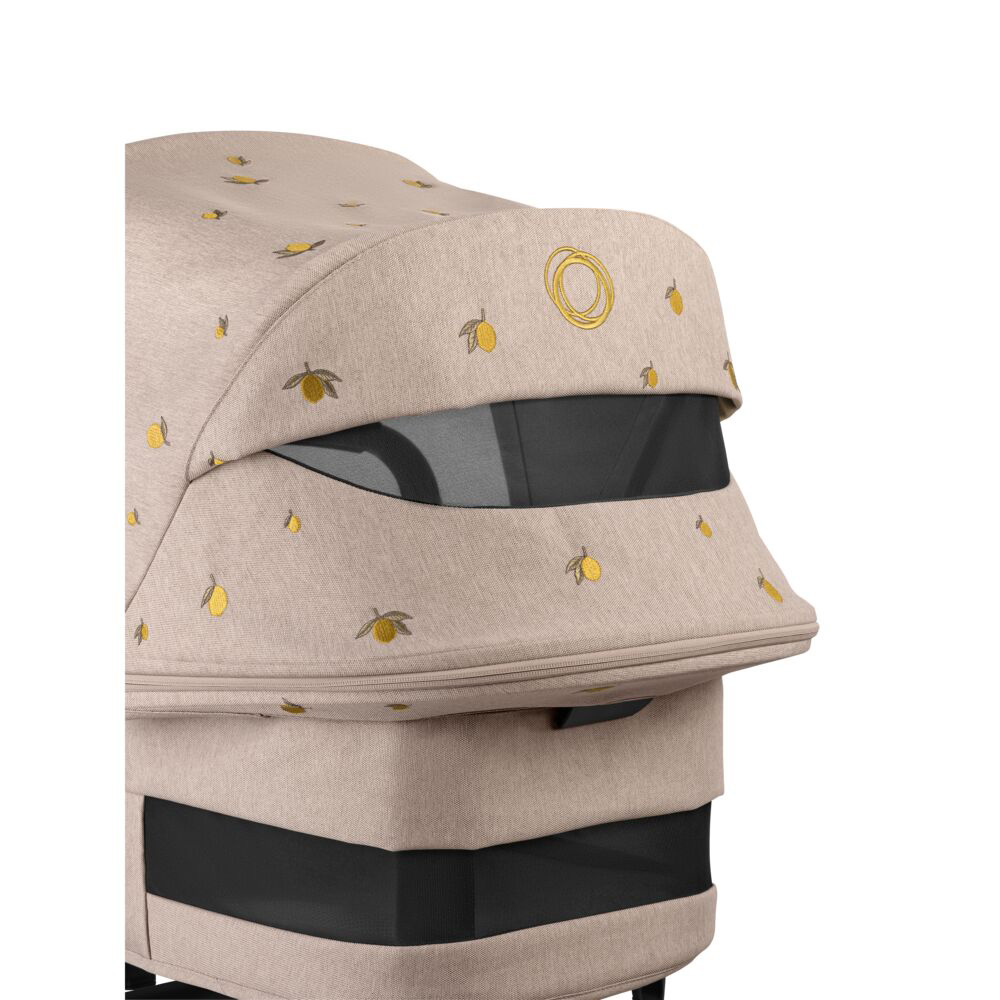 Bugaboo X Konges Slöjd Fox 5 Renew -rattaiden kuomu, Desert Taupe Melange