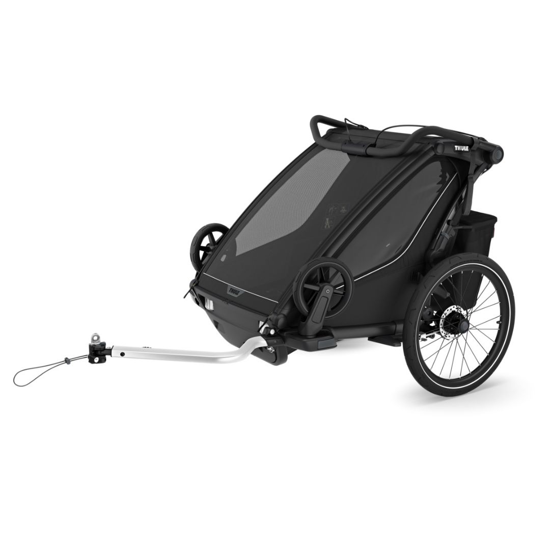 Thule Chariot Sport 2 kaksinkertainen musta Gen3
