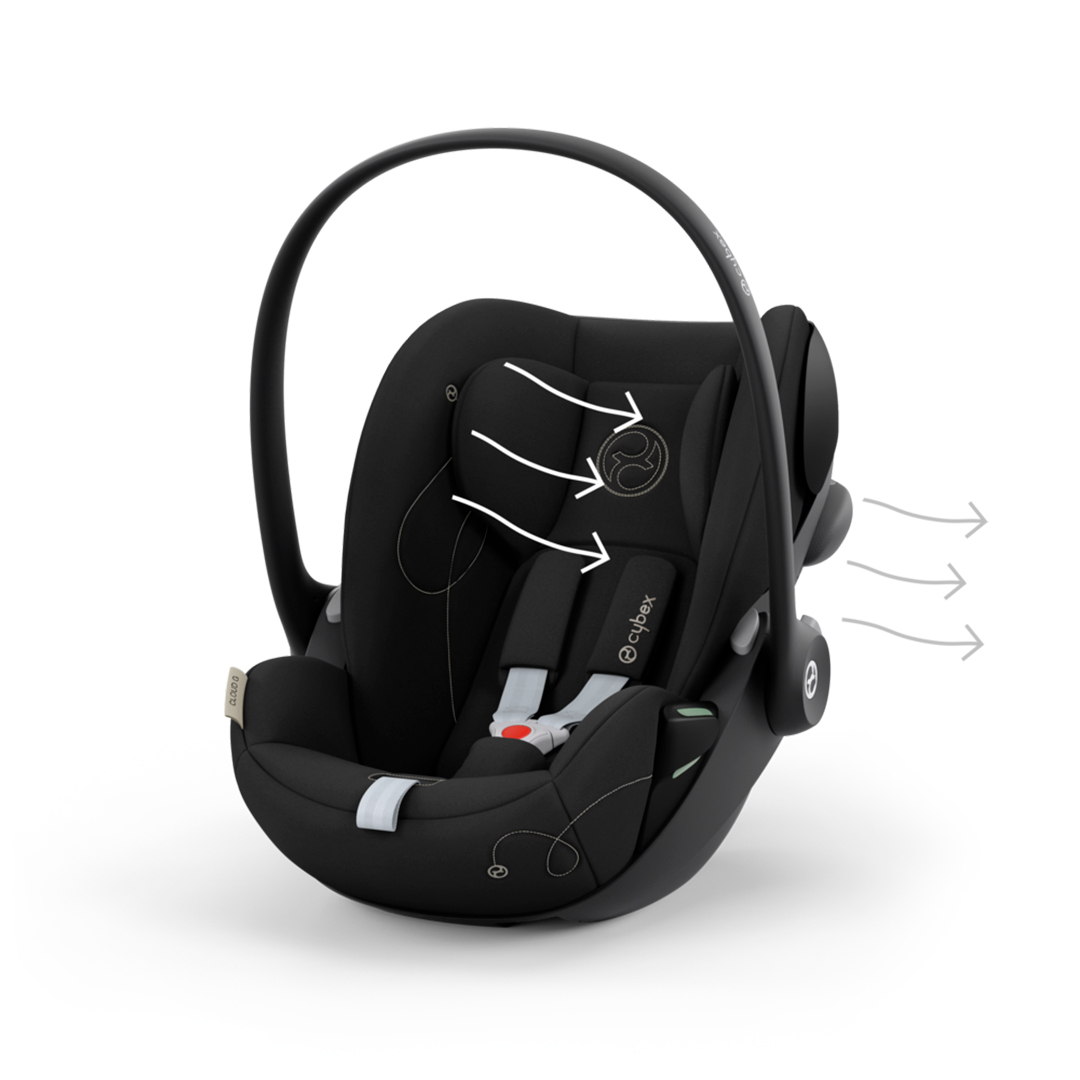 Cybex Cloud G i-Size -vauvan kantokoppa Magic Musta