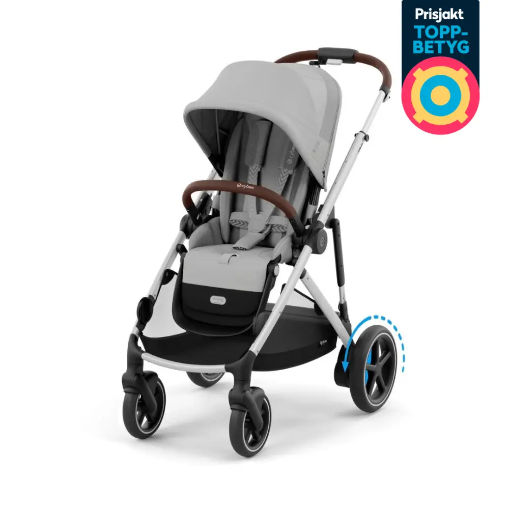 Cybex eGAZELLE S lastenrattaat Stone Grey (kivenharmaa)