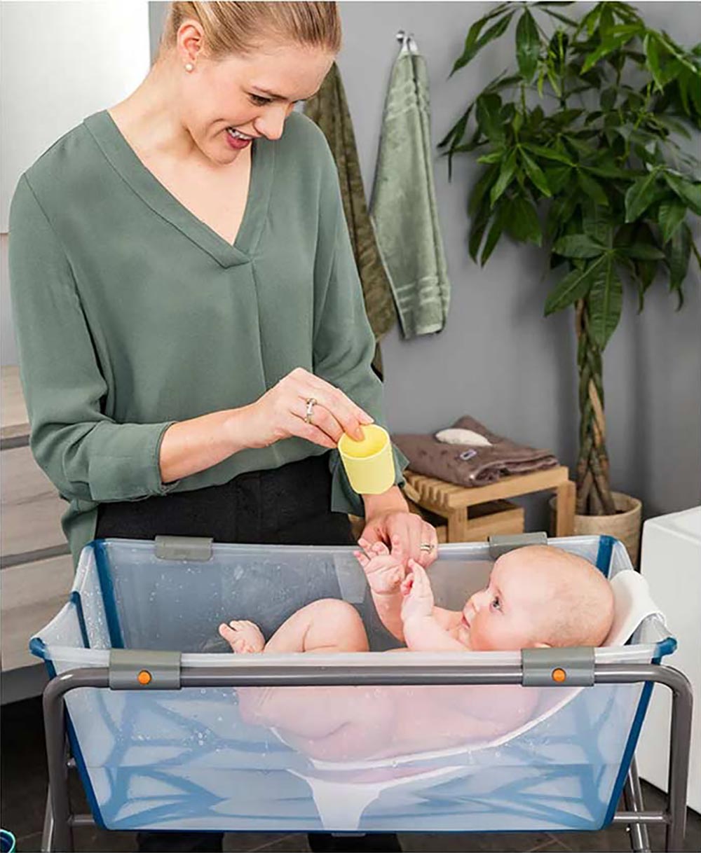 Stokke kylpyamme Flexi kylpyamme vastasyntyneen tuki