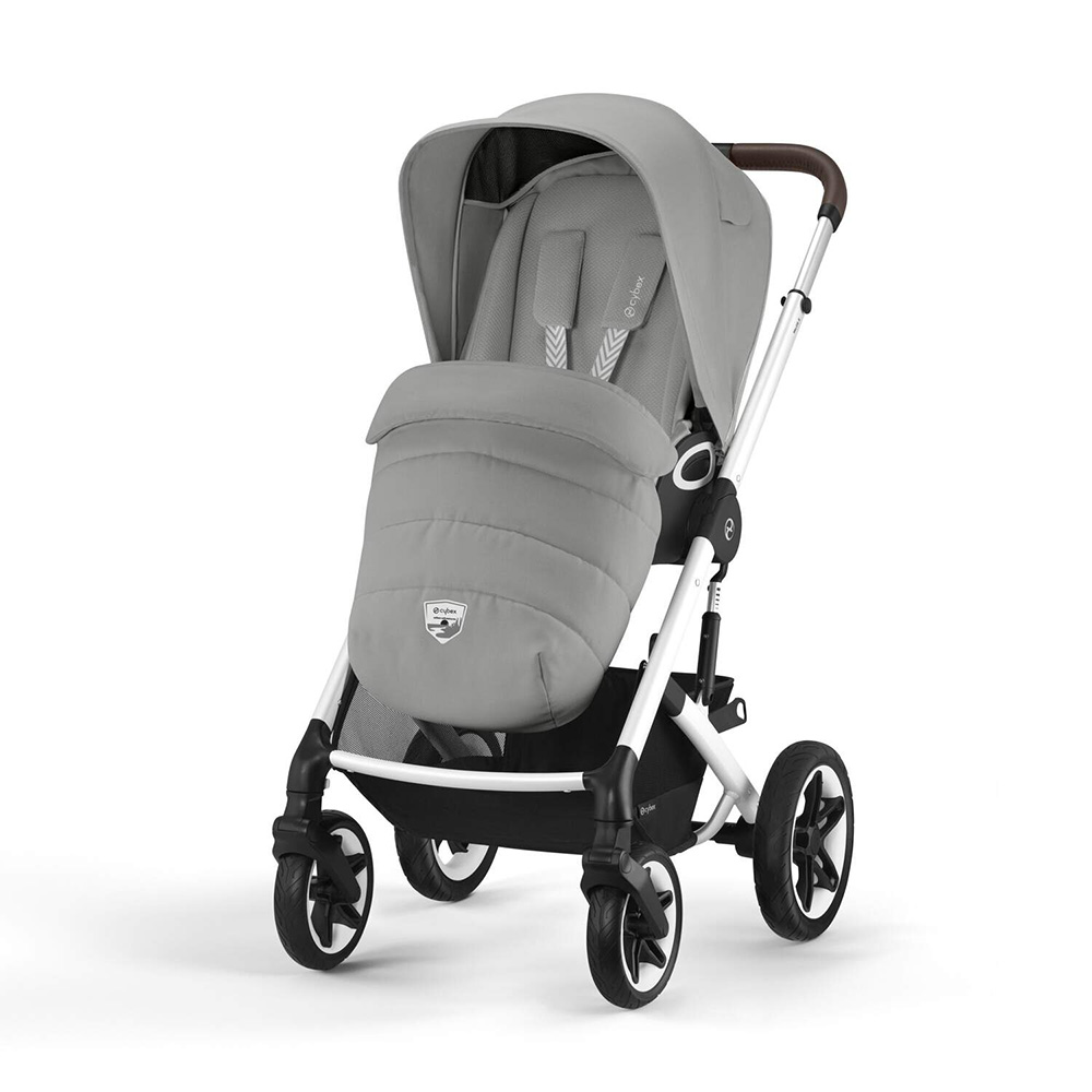 Cybex Talos S Lux rattaat Stone Harmaa