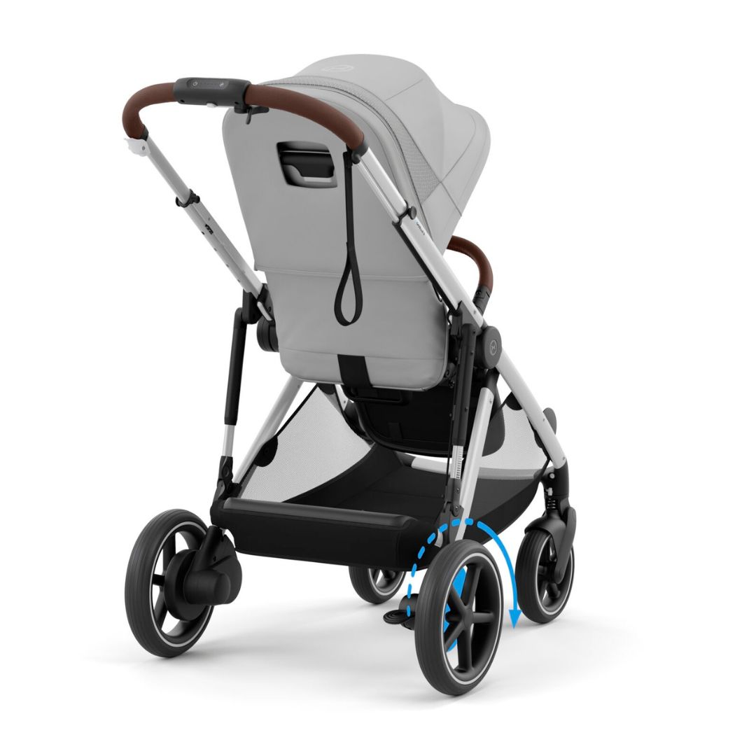 Cybex eGAZELLE S lastenrattaat Stone Grey (kivenharmaa)