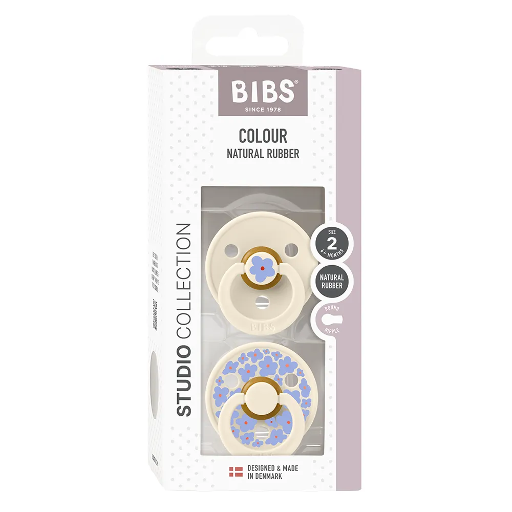 BIBS tutti 2-pack 6-18m  Ivory/Ivory