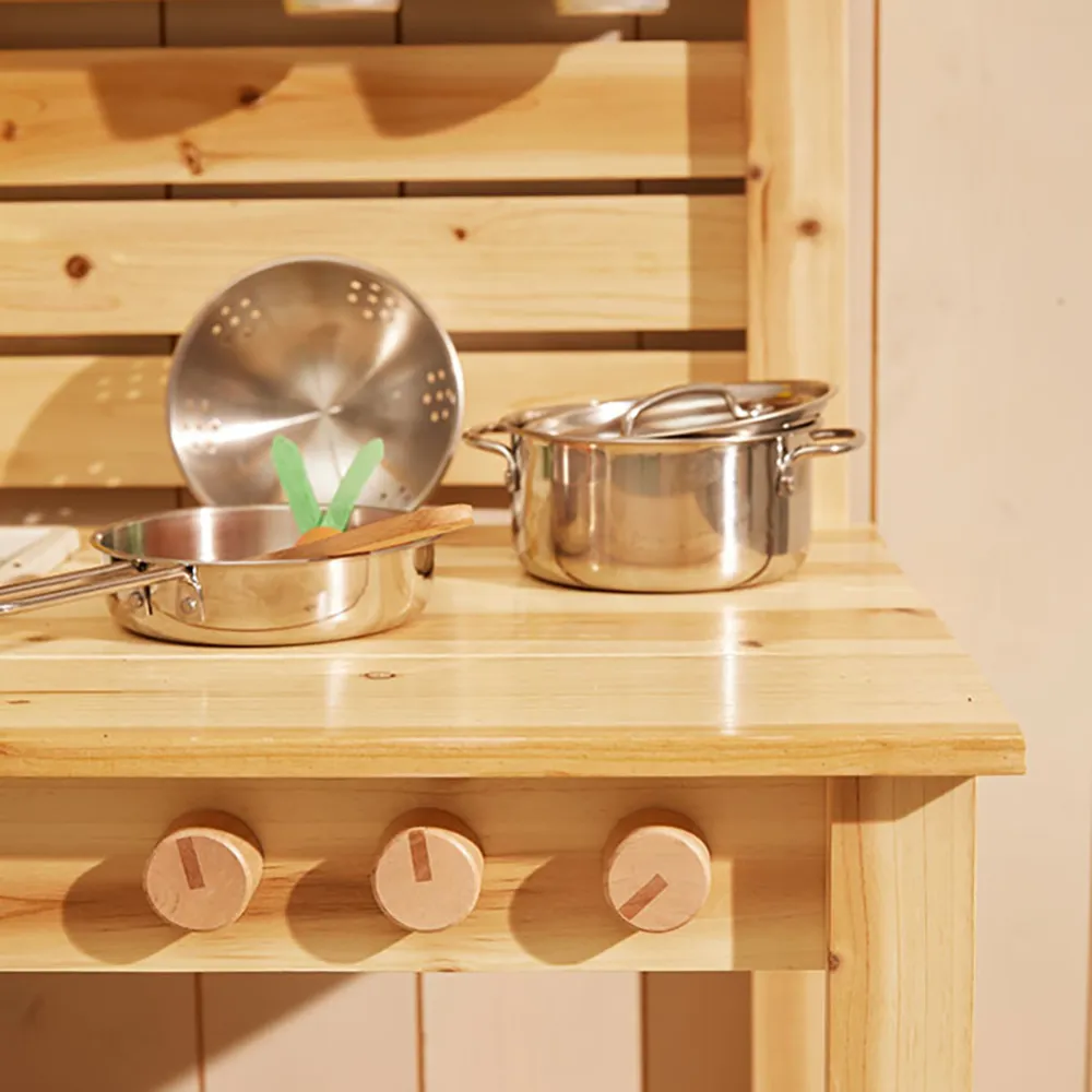 Kids Concept Valurautainen setti ruostumatonta terästä KID`S HUB