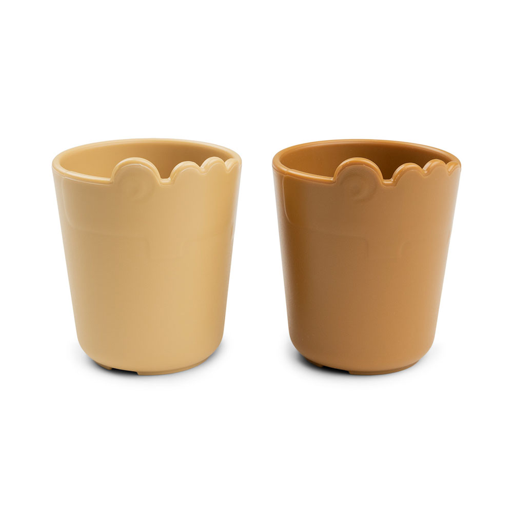 Done by Deer Kiddish minimukit  2-pack Croco Mustard