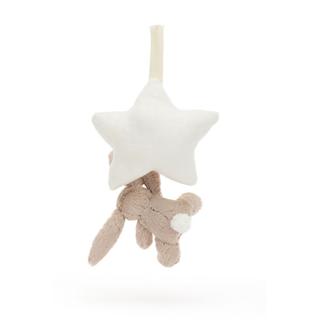 Jellycat Bashful Beige Bunny Bunny Star musiikkiriipukset