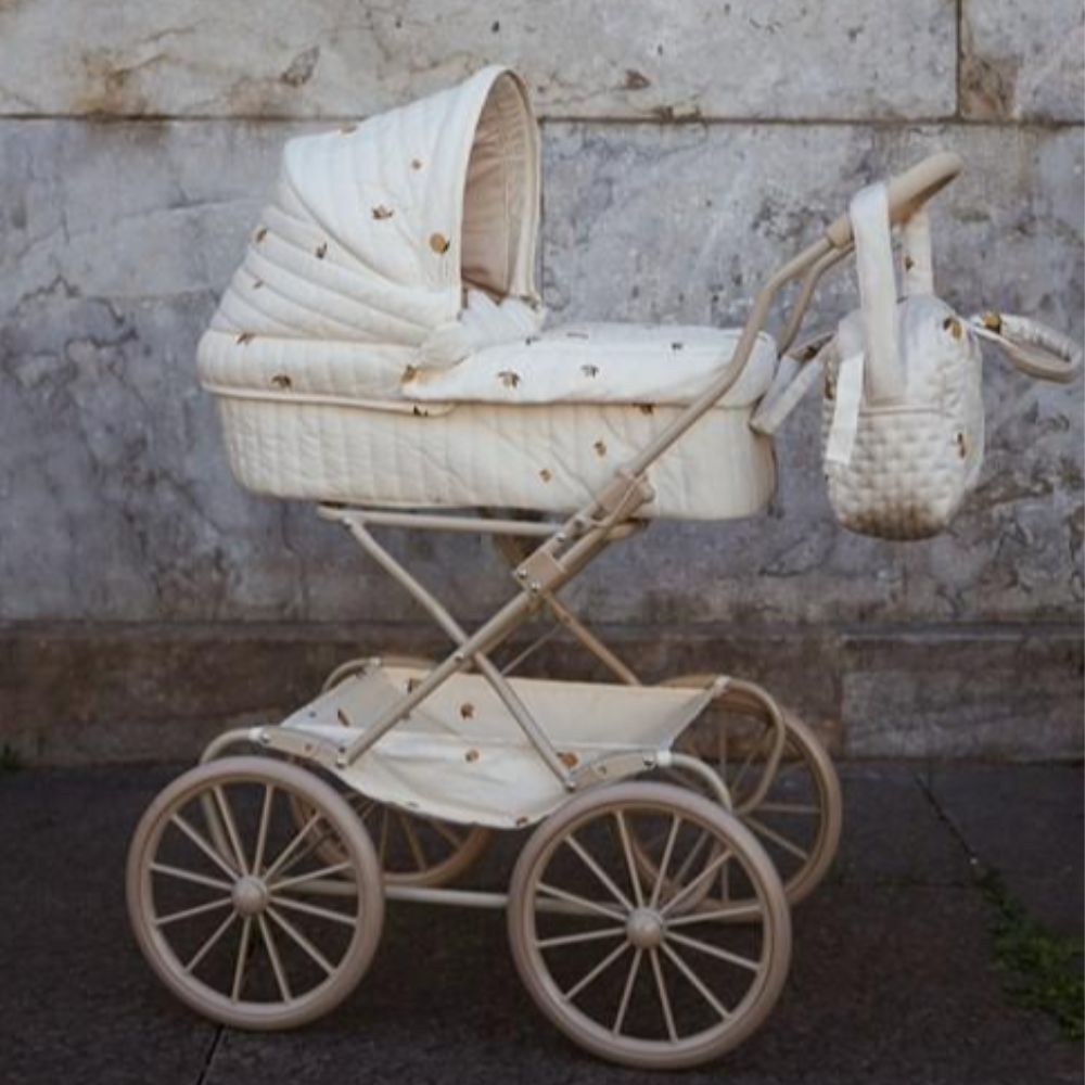Konges Sløjd Doll Pram Lemon- One Size