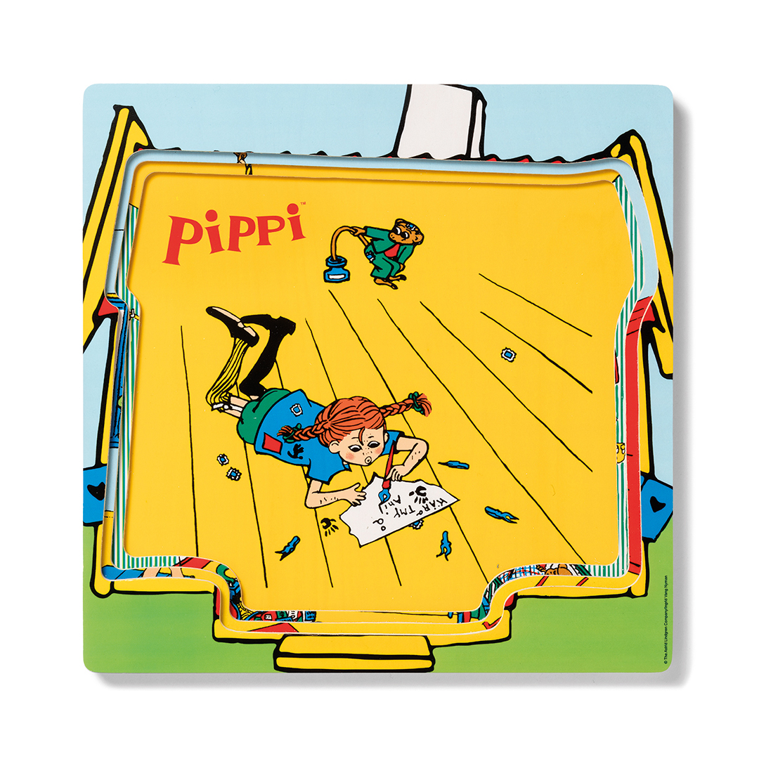 Pippi varastosta varastoon palapeliä