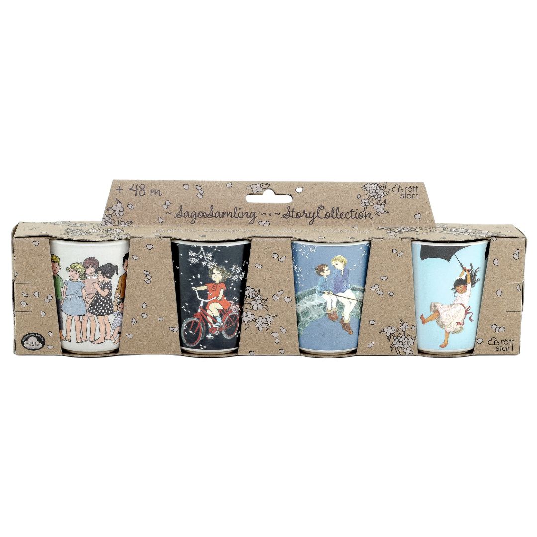 Rätt Start Astrid keräyskupit 4-pack 4-pack