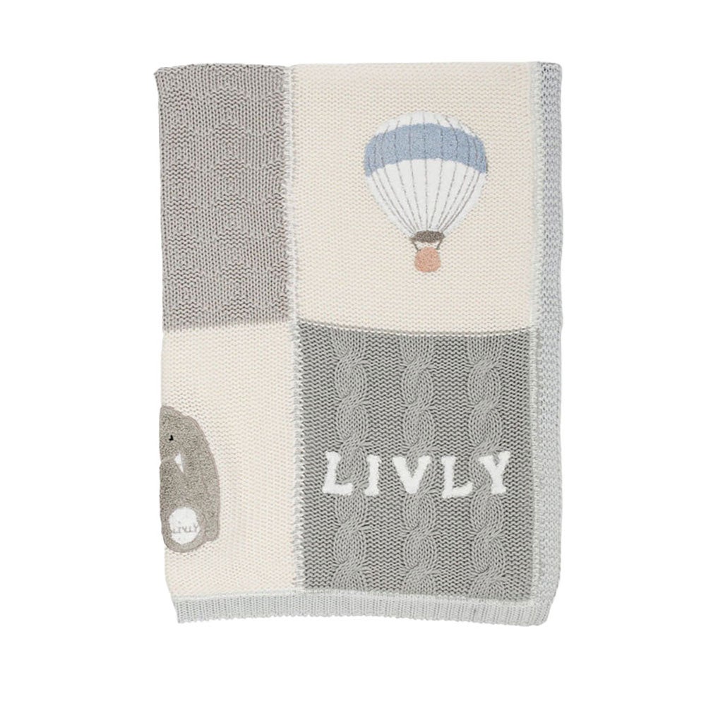 Livly Playroom Neulepeitto Sininen