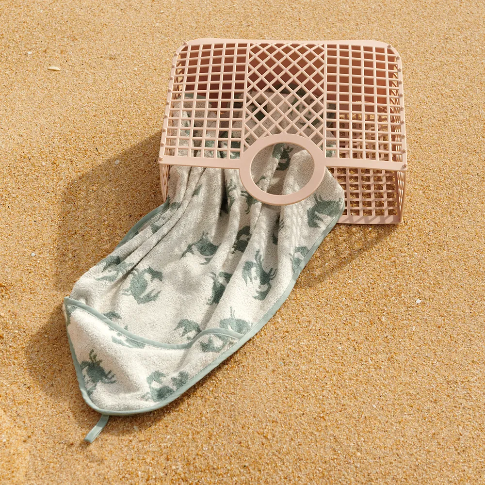 Liewood Alba Kylpyviitta Towel Crab/Sandy