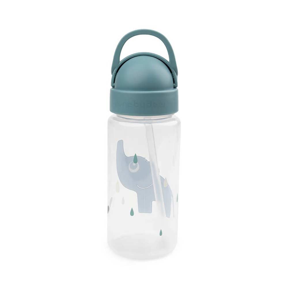 Done by Deer bottle with straw Elphee Sininen
