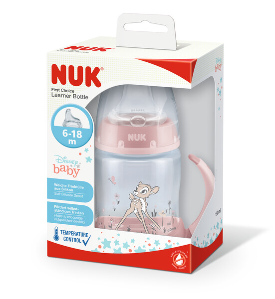 NUK Learner vuotamaton juomakuppi 150ml Bambi