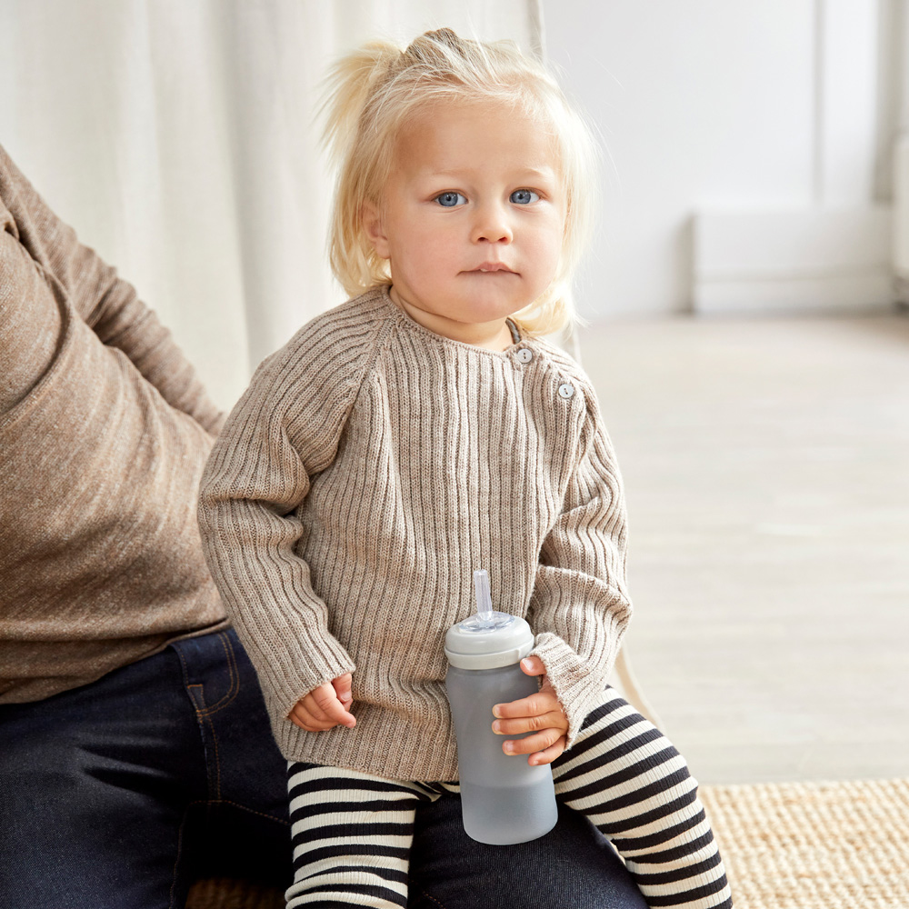 Everyday Baby -tuttipullo Healthy + 150 ml - Quiet Grey