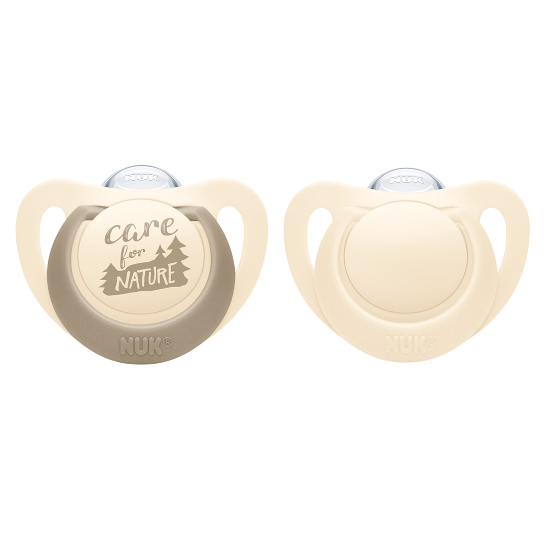 NUK for Nature tutti silikoni Cream 6-18m