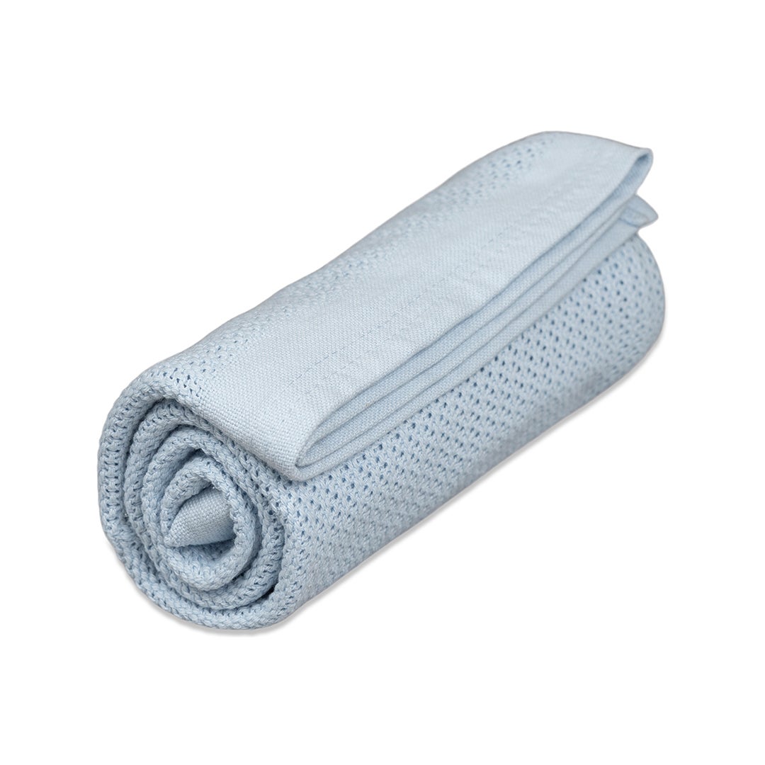 Vinter & Bloom grid-huopa Soft Grid EKO True Blue (tosi sininen)