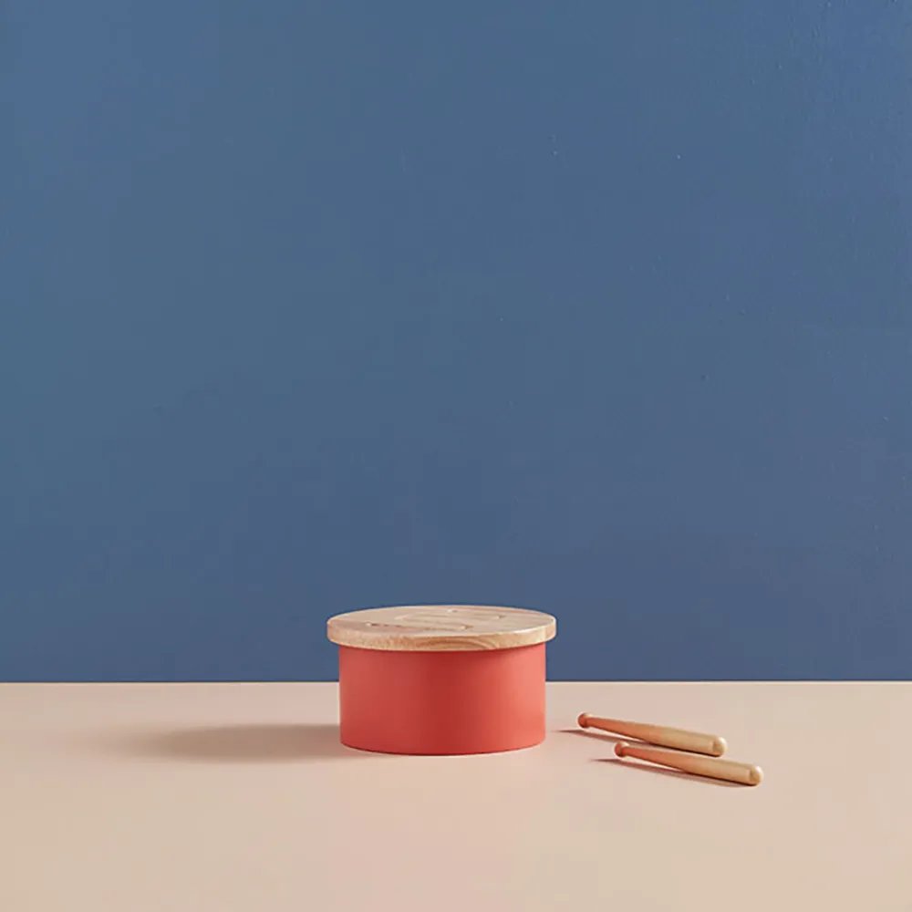 Kids Concept Drum mini punainen