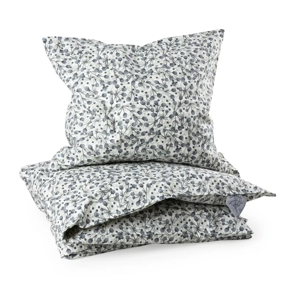 Sebra pussilakanasetti junior blue olive