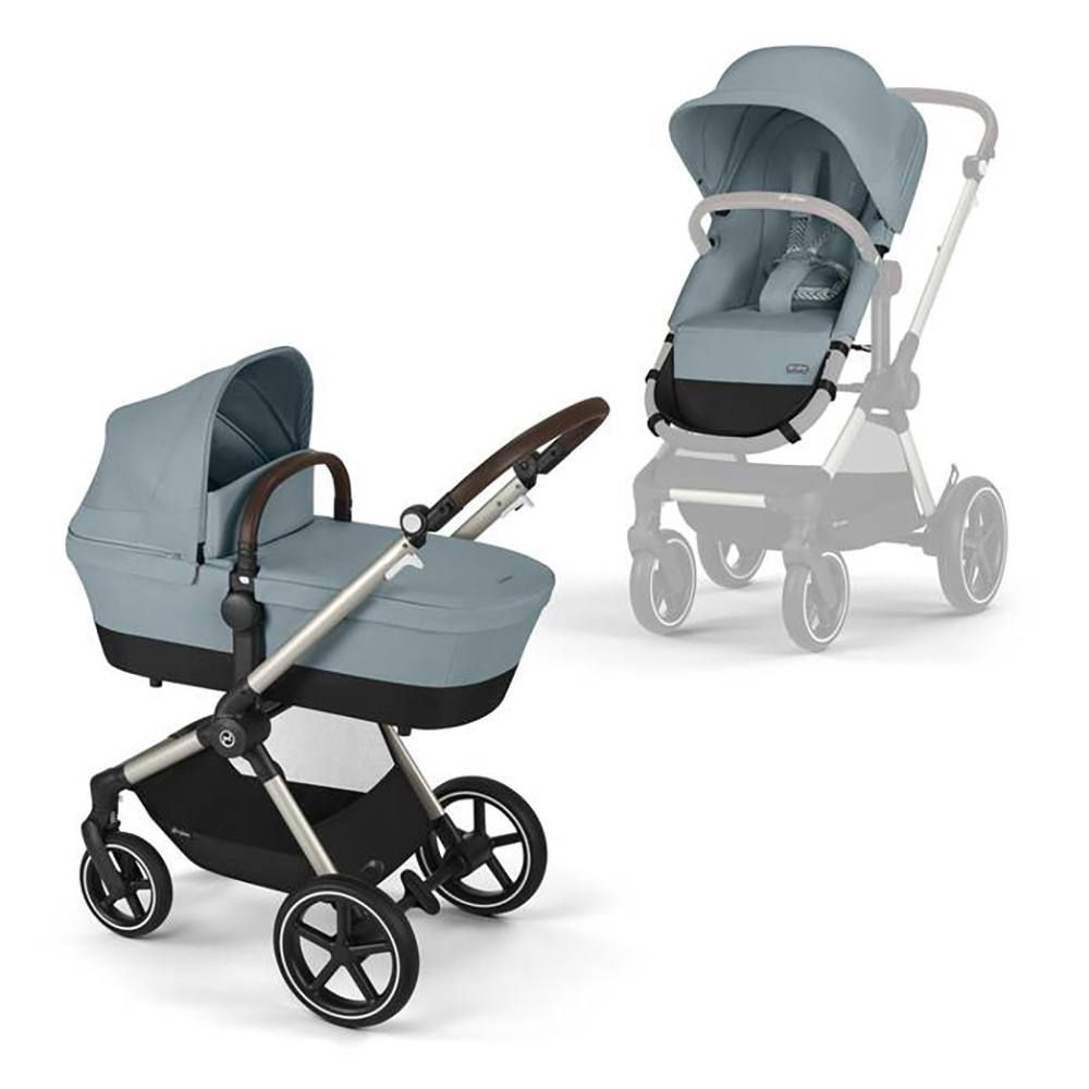 Cybex EOS LUX TPE Stormy Blue | light blue 