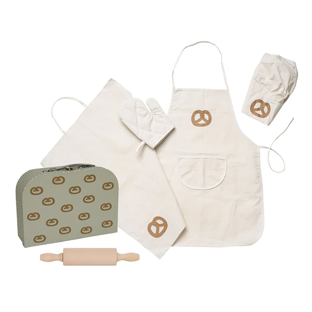 JaBaDaBaDo Chefin vaatteet pussissa