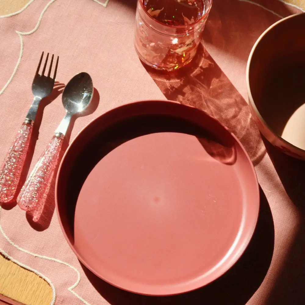 Konges Sløjd Kimaltelevat aterimet 8-pack – Sparkling Blush/Blue