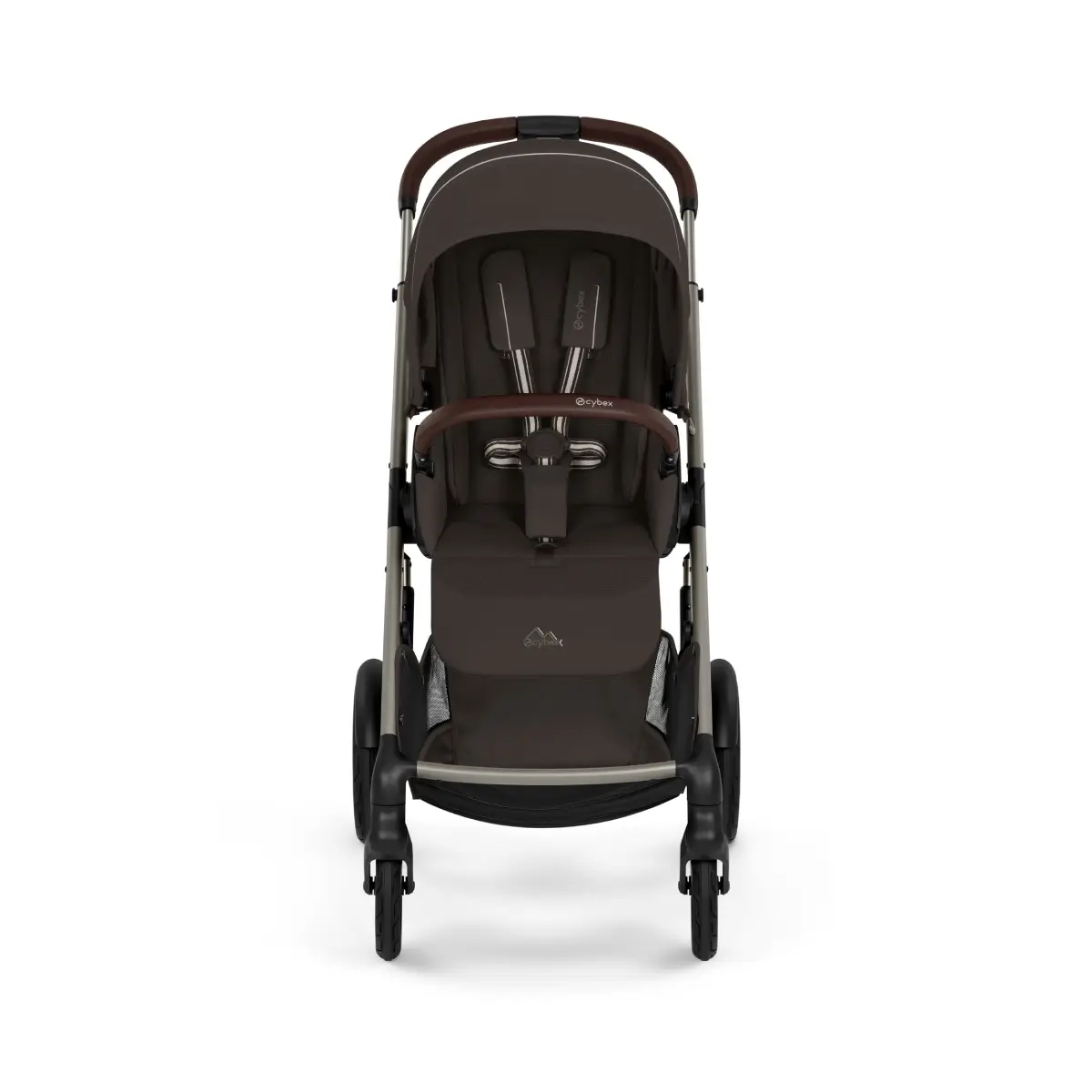 Cybex Talos S Lux TPE, sis. kokoontaitettavan vaunukopan (Chocolate Brown)