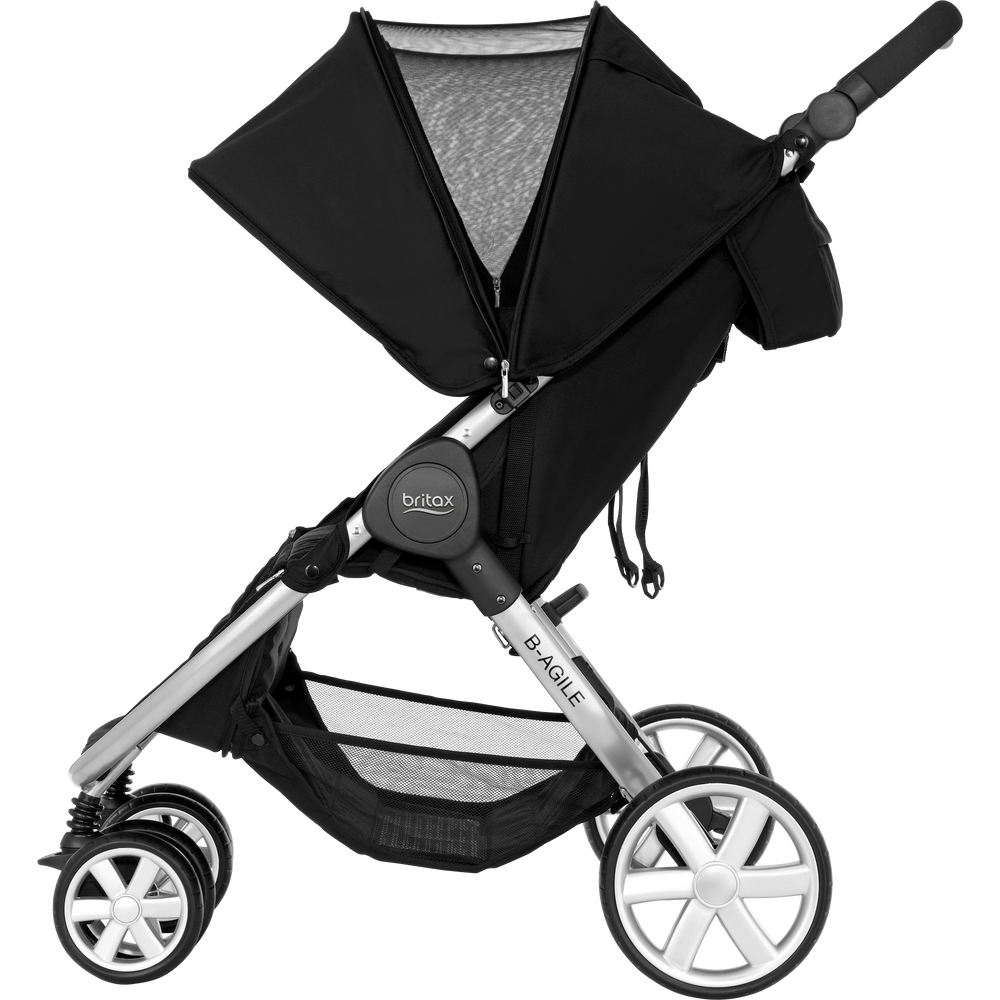 Britax B-Agile Kaksoisturvavaunu Cosmos Musta
