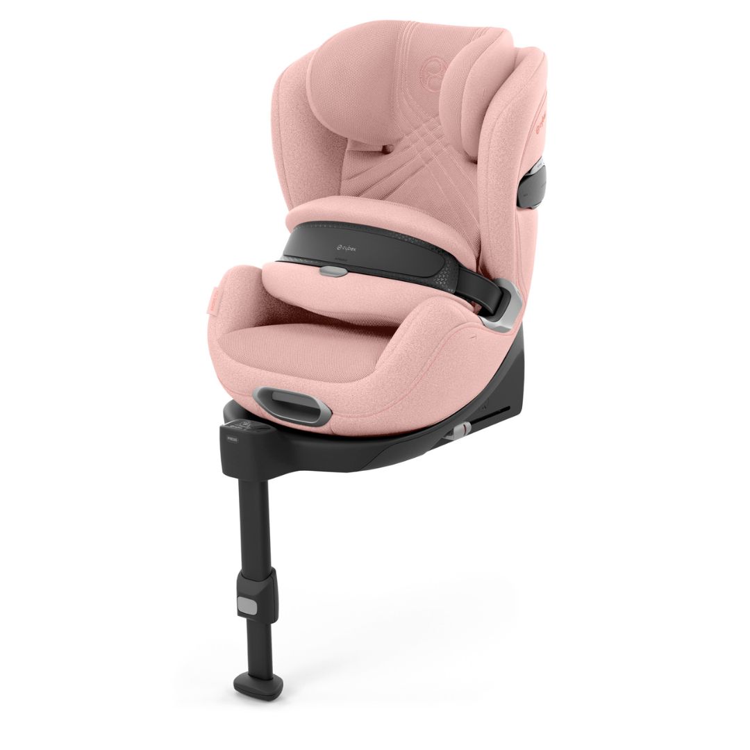Cybex Anoris T2 -auton istuin ja turvatyyny i-size Plus Peach Pink (vaaleanpunainen)
