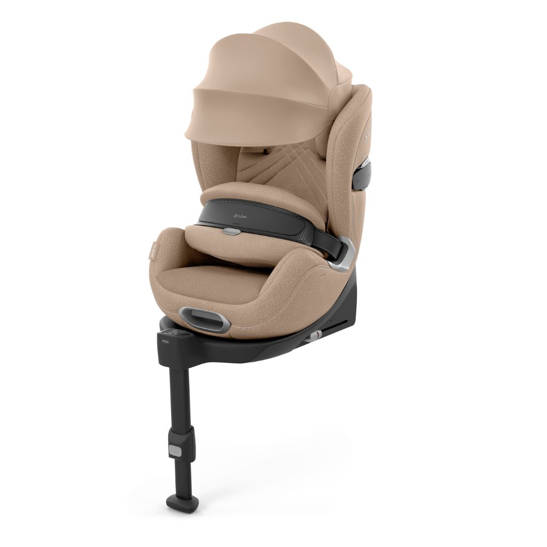 Cybex Anoris T2 turvaistuin, jossa on turvatyyny i-size Plus Cozy Beige